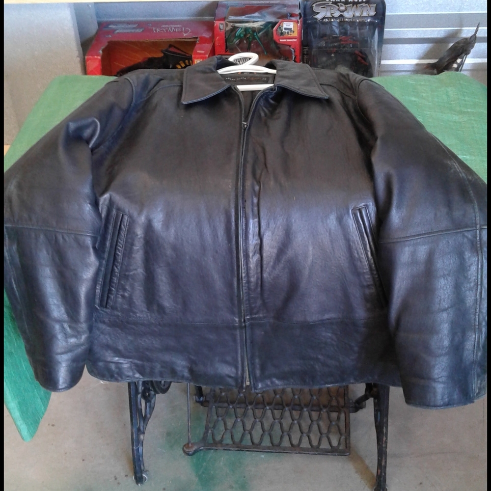 Leather jacket